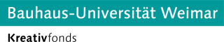 Logo des KreativFond der Bauhaus Universität Weimar