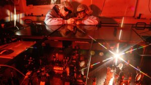 High Harmonic generation laboratory.