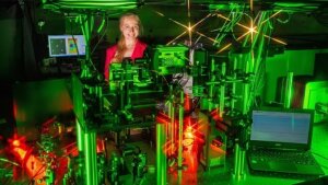 Prof. Isabelle Staude, German spokesperson of the new IRTG 2675 "Tailored metasurfaces".