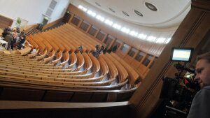 Jena's historical physics lecture hall.