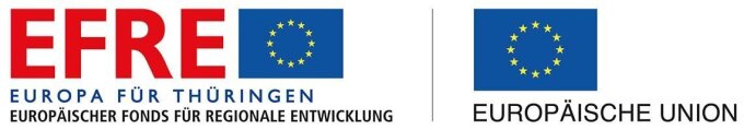 Logos EFRE and EU.