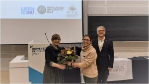 Award ceremony of the Siegfried Czapski Publication Prize 2022 with the winner Mariana Murillo-Roos.