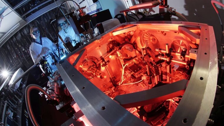 High harmonic generation experimental setup.