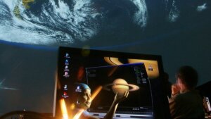 Satellite-based earth inspection.